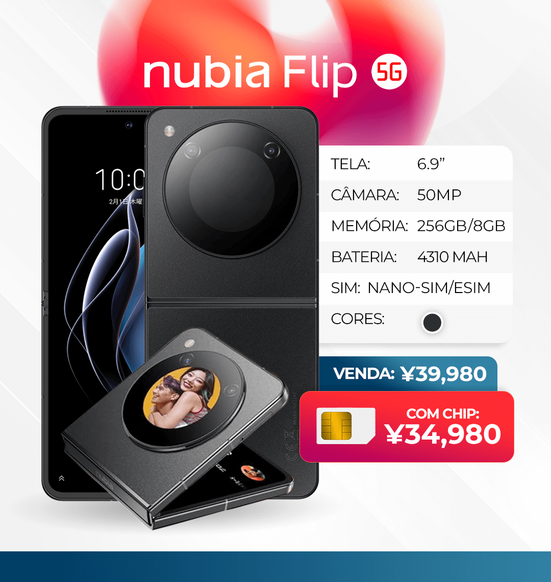 7B Nubia Flip 5G POR