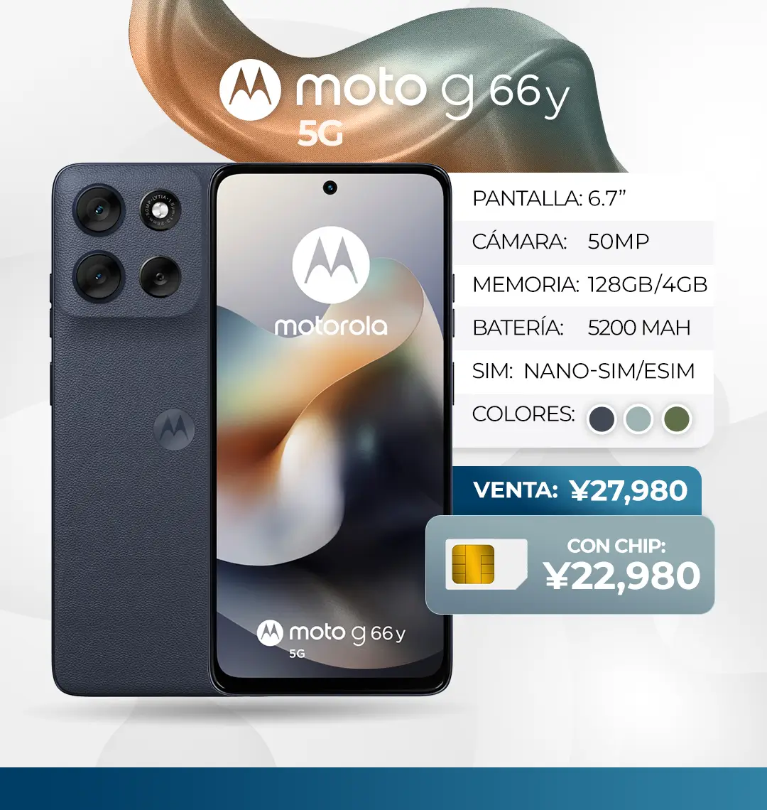 6B MOTOROLA g66y ES