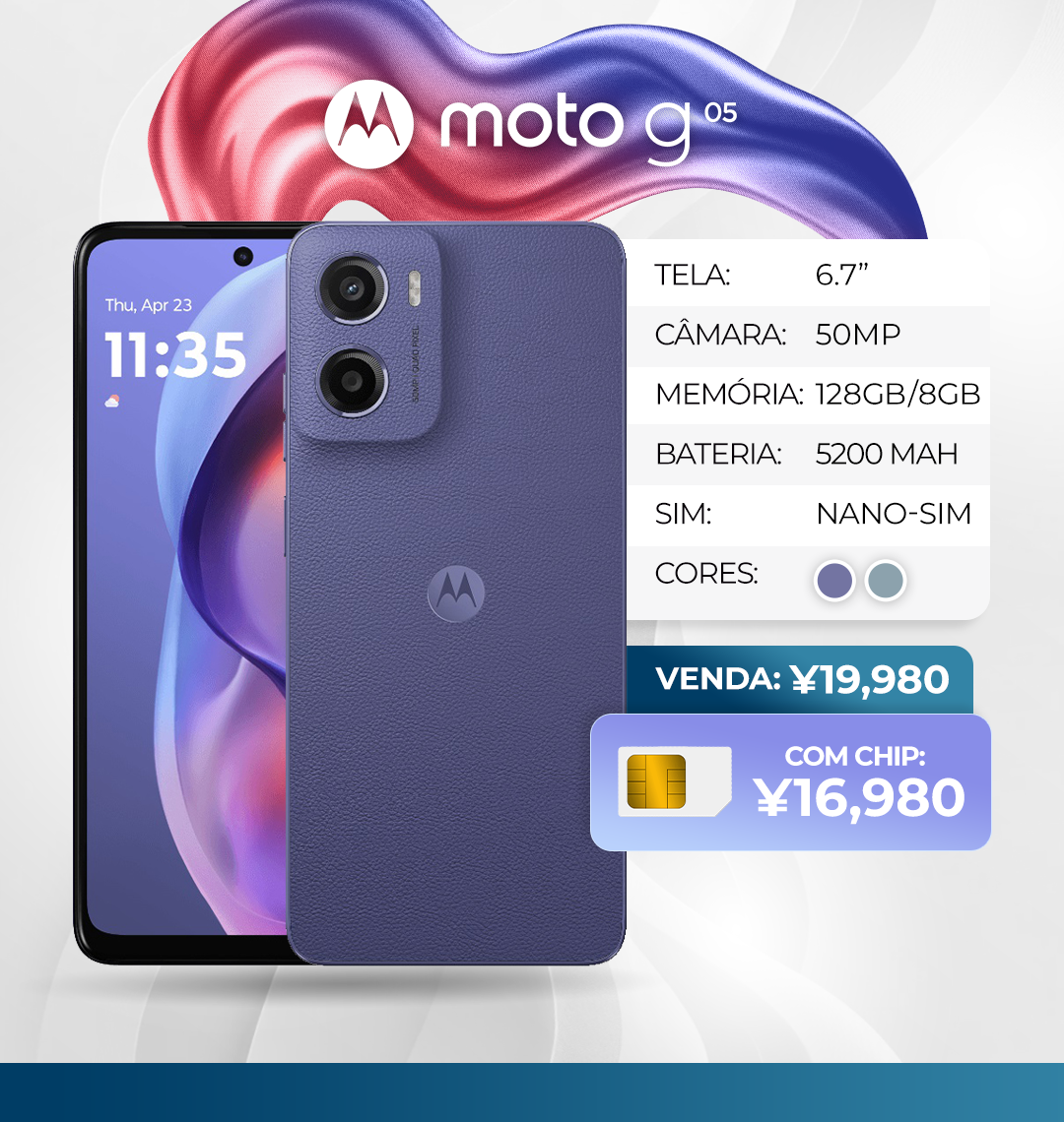 MOTOROLA g05 Por Enero2026