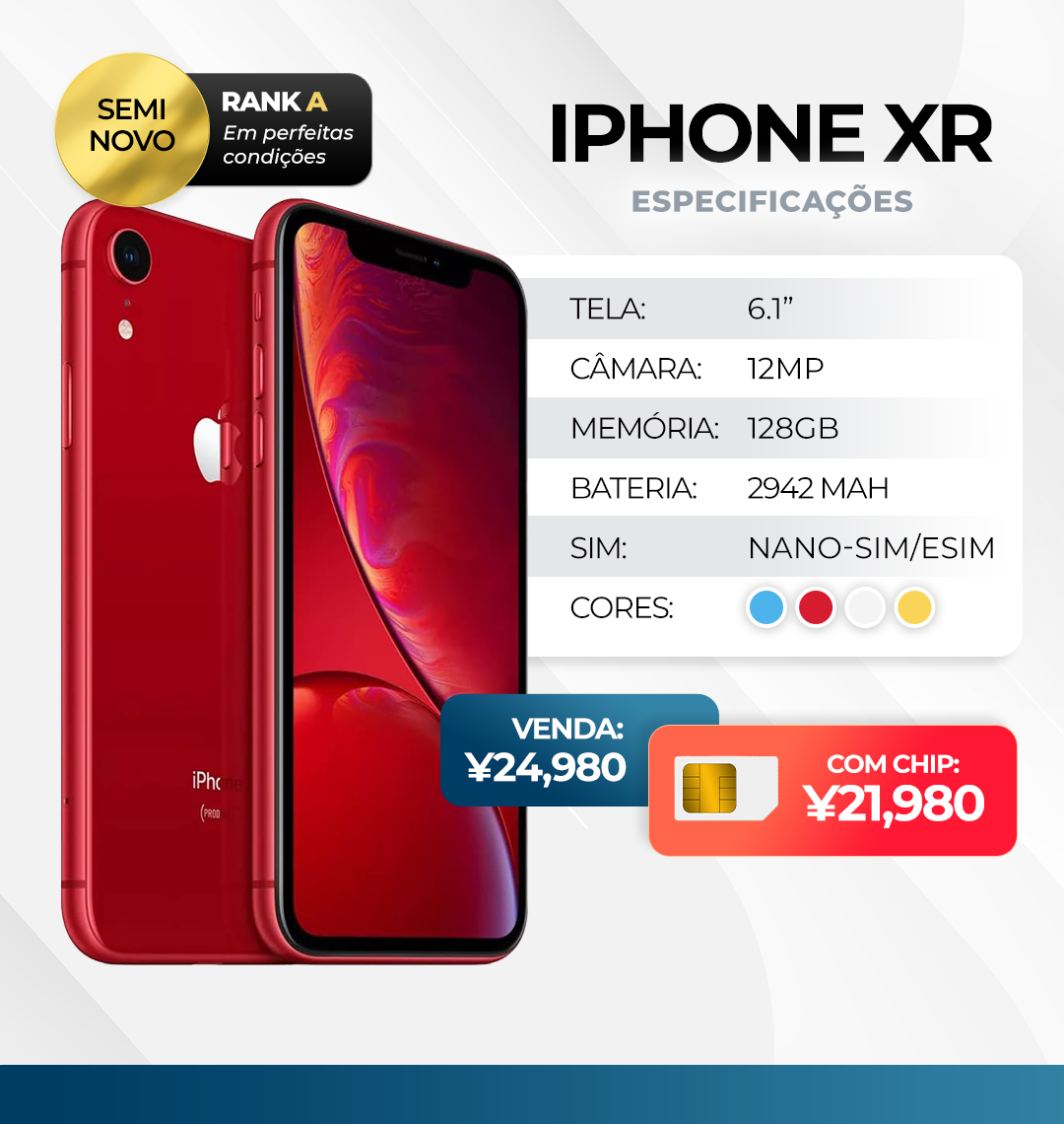 iPhone XR 64GB POR Mayo26 B