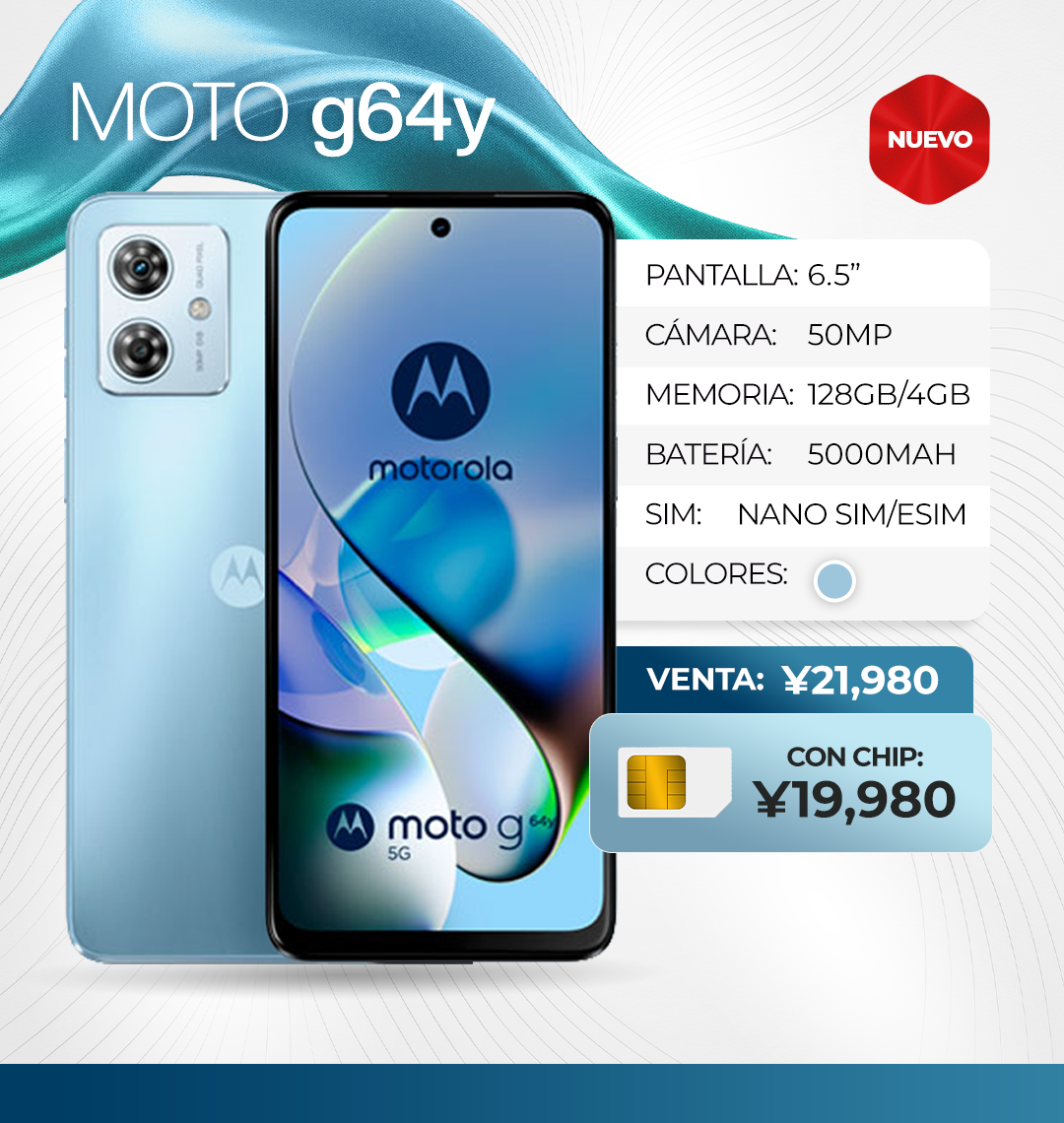MOTO G64y CHIP Juni26 ES