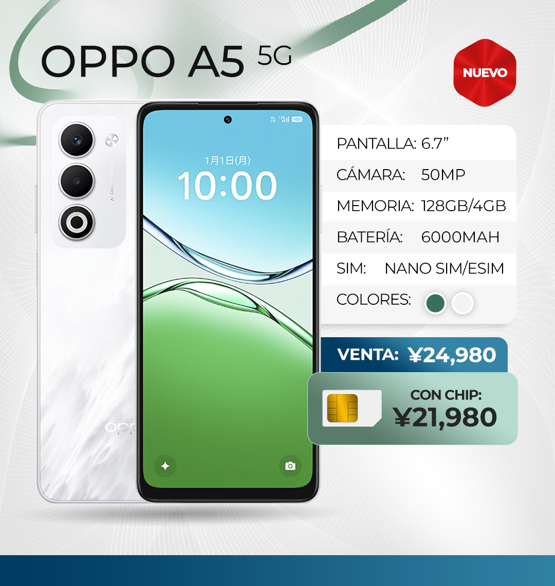 OPPO A5 5G CHIP Juni26 ES